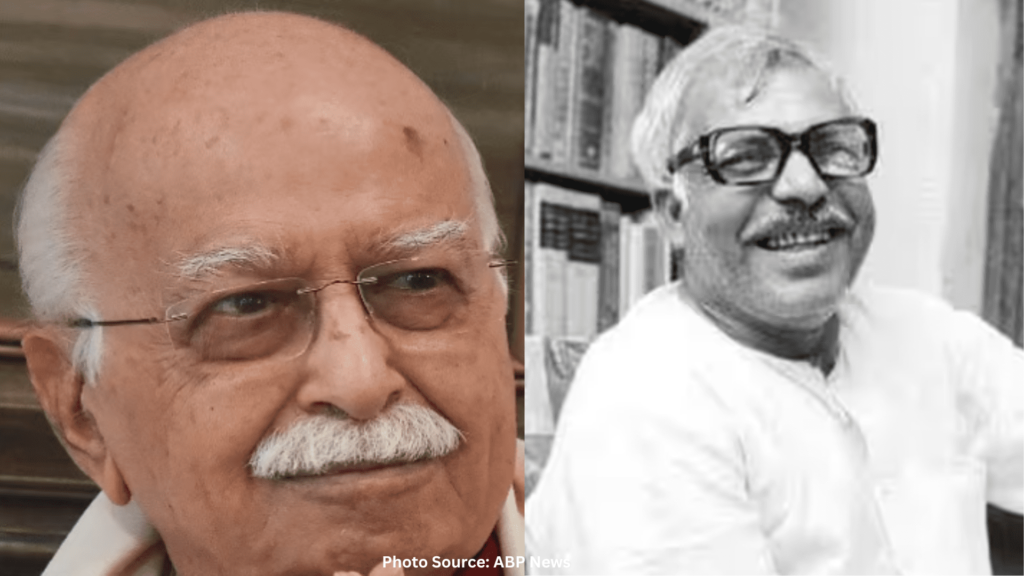 lal-krishna-advani-and-karpoori-thakur